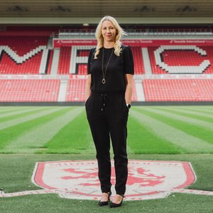 Helena Bowamn - Head of Business Operations and Community at Middlesbrough Football Club . Picture © Tom Banks 2022